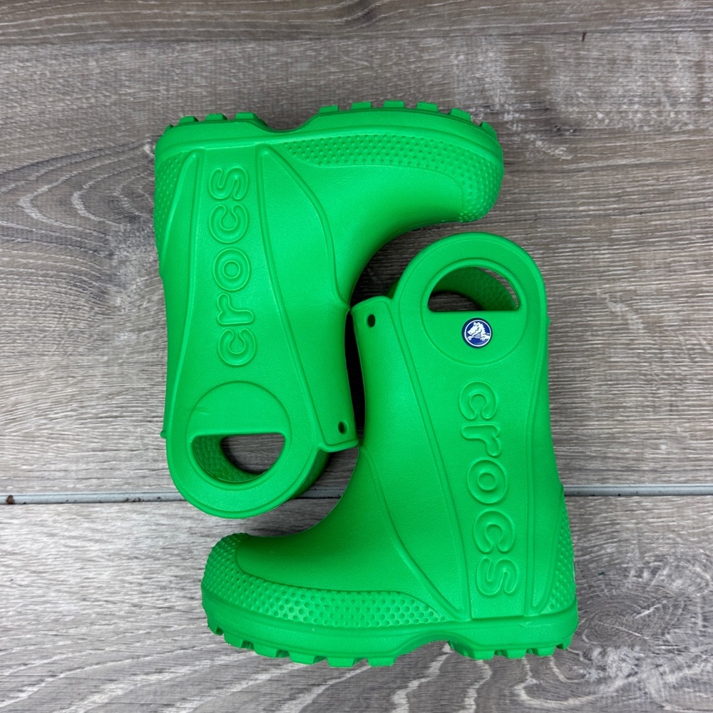 CROCS Kids Green Rain & Snow Boot - Picture 9 of 11